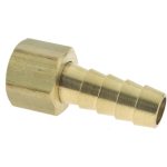 DIXON VALVE & COUPLING Barbed Hose Fitting: 1/4" x 3/8" ID Hose, Female Connector 1260604C