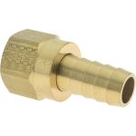 DIXON VALVE & COUPLING Barbed Hose Fitting: 3/4" x 1/2" ID Hose, Female Connector MSC1430812K