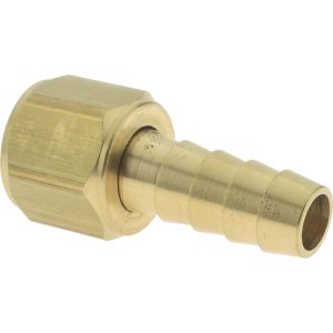 DIXON VALVE & COUPLING Barbed Hose Fitting: 9/16" x 3/8" ID Hose, Female Connector MSC1450609K