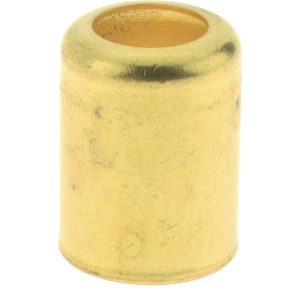 DIXON VALVE & COUPLING 0.478" ID Hose Ferrule Brass, 0.69" Long BFM478