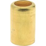 DIXON VALVE & COUPLING 0.593" ID Hose Ferrule Brass, 1" Long BFM593
