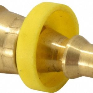 DIXON VALVE & COUPLING Barbed Push-On Hose Female Connector: 1/8" NPSM, Brass, 1/4" Barb 2800402C