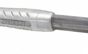 AMERICAN HAMMER Non-Marring Hammer: 1 lb, 1" Face Dia, Brass Head AM1BRAG