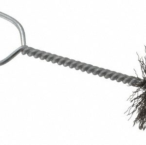 SCHAEFER BRUSH 1-3/4 Inch Actual Brush Diameter, 1-1/2 Inch Inside Diameter, Carbon Steel, Plumbing, Hand Fitting and Cleaning Brush 00551-6