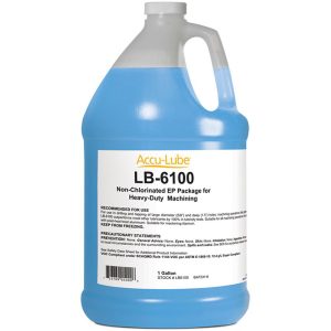 ACCU-LUBE Cutting & Sawing Fluid: Accu-Lube LB-6100, 1 gal Bottle LB6100