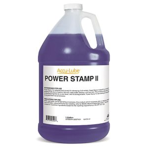 ACCU-LUBE Stamping Fluid: Accu-Lube Power Stamp II, Water-Based, 1 gal Bottle LBSTII01