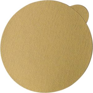 CGW ABRASIVES Hook & Loop Disc: 5" Dia, 60 Grit, Coated, Aluminum Oxide 49986