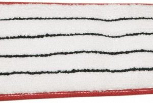ABILITYONE Dust Mop Pad: Microfiber, 8" OAW, 8" OAL 7920015749446