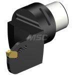 SANDVIK COROMANT Modular Grooving Head: Right Hand, Cutting Head, System Size C4, Uses QD Size H Inserts 6427541