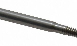 BALAX Thread Forming Tap: #4-40 UNC, 2B & 3B Class of Fit, Bottoming Chamfer, High-Speed Steel, Bright/Uncoated Finish 10724-010