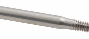 BALAX Thread Forming Tap: #4-40 UNC, 2B Class of Fit, Bottoming Chamfer, High-Speed Steel, Bright/Uncoated Finish 10725-010