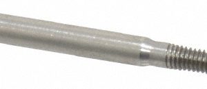 BALAX Thread Forming Tap: #4-48 UNF, 3B Class of Fit, Bottoming Chamfer, High-Speed Steel, Bright/Uncoated Finish 10943-010
