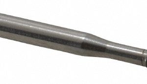 BALAX Thread Forming Tap: #10-24 UNC, 2B & 3B Class of Fit, Bottoming Chamfer, High-Speed Steel, Bright/Uncoated Finish 11965-010