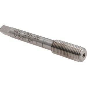BALAX Thread Forming Tap: 7/16-20 UNF, 3B Class of Fit, Bottoming Chamfer, High-Speed Steel, Bright/Uncoated Finish 13925-000