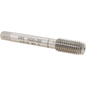 BALAX Thread Forming Tap: 1/2-13 UNC, Bottoming Chamfer, High-Speed Steel, Bright/Uncoated Finish 14045-000