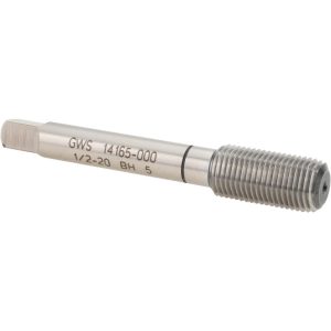 BALAX Thread Forming Tap: 1/2-20 UNF, 3B Class of Fit, Bottoming Chamfer, High-Speed Steel, Bright/Uncoated Finish 14165-000