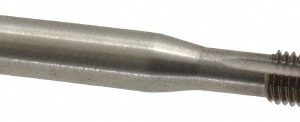 BALAX Thread Forming STI Tap: M5 x 0.8 Metric Coarse, D4, Bottoming, Bright Finish, High Speed Steel 18264-010