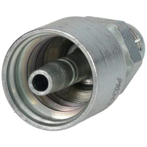 PARKER Hydraulic Hose Male Rigid Fitting: 0.2500" Hose ID, Hose Size 4, 9/16-18 Thread 10343-6-4