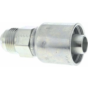 PARKER Hydraulic Hose Male Rigid Fitting: 0.7500" Hose ID, Hose Size 12, 1-1/16-12 Thread 10343-12-12