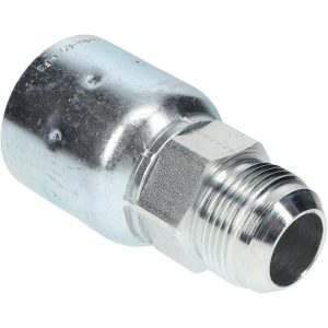 PARKER Hydraulic Hose Male Rigid Fitting: 1" ID, 16 mm, 1-5/16-12 10343-16-16