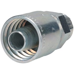 PARKER Hydraulic Hose Male Rigid Fitting: 0.7500" Hose ID, Hose Size 12, 3/4" Thread 10543-12-12
