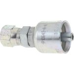 PARKER Hydraulic Hose Female JIC 37 &deg; Swivel Fitting: 0.25" ID, 4 mm, 1/4" 10643-4-4