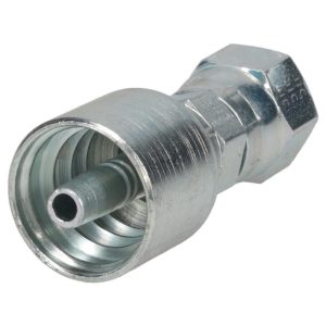 PARKER Hydraulic Hose Pipe to SAE 37 deg Flare Fitting: 0.2500" Hose ID, Hose Size 4, 3/8" Thread 10643-6-4