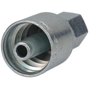 PARKER Hydraulic Hose Female JIC 37 deg Swivel Fitting: 0.3750" Hose ID, Hose Size 6, 3/8" Thread 10643-6-6