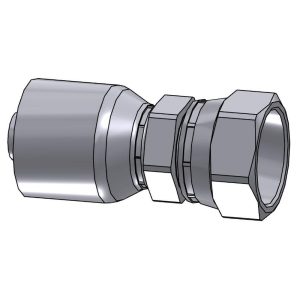 PARKER Hydraulic Hose Female JIC 37 deg Swivel Fitting: 0.7500" Hose ID, Hose Size 16, 3/4" Thread 10643-16-12