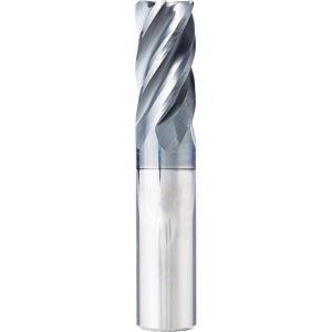 SUPERMILL Square End Mill: 1/2" Dia, 5/8" LOC, 5 Flute, Solid Carbide 5253080