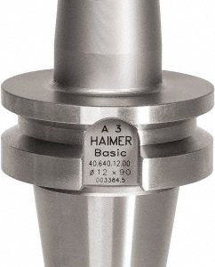 HAIMER Shrink-Fit Tool Holder & Adapter: CAT40 Taper Shank, 0.3125" Hole Dia 40.840.5/16Z.00