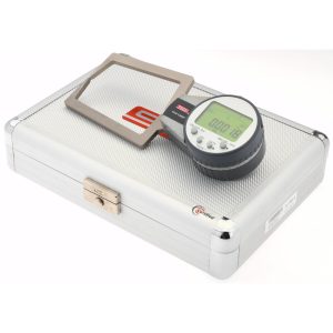 SPI Electronic Caliper: 20.00 mm, 1", 0.0100 mm, 0.0005" Resolution, +/-0.02 mm, +/-0.0010" Accuracy, Calibrated MS170111012