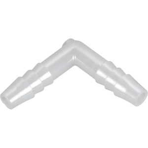 PARKER Barbed Tube Union Elbow: Single Barb, 1/4" Barb 365HB-4N