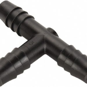 PARKER Barbed Tube Union Tee: Single Barb, 1/4" Barb 364HB-4PP