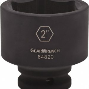 GEARWRENCH Impact Socket: 3/4" Drive, 1-1/2" Socket, Hex Drive 84812
