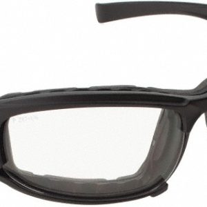 BOUTON Safety Glasses: Anti-Fog & Scratch-Resistant, Polycarbonate, Clear Lenses, Full-Framed 250-CE-10090