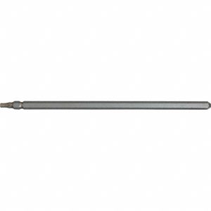 BONDHUS Torx Screwdriver Bits; Type: Torx Bit ; End Type: Torx ; Torx Size: T6 ; Material: Steel ; Hex Size (mm): 5.00 ; UNSPSC Code: 27112814 50206