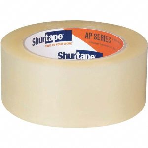 SHURTAPE Packing Tape: Clear, Acrylic Adhesive 230962