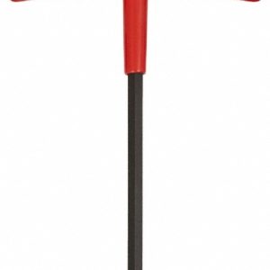 BONDHUS Hex Key: 6.00 mm Hex, Hex End, T-Handle Cushion Grip 15268