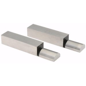 SPI 1.965 Inch Overall Length, 0.315 Inch Jaw Thickness, 0.2 Inch Radius, Gage Block Cylindrical Jaws MS170308015