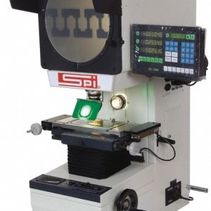 SPI Optical Comparator: 12" Screen Dia, Vertical Orientation, 10x Magnification CMS160409002