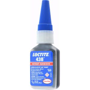 LOCTITE Adhesive Glue: 20 g Bottle, Black 840073