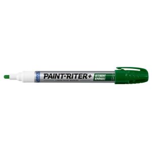 MARKAL Liquid Paint Marker: Green, Alcohol Base, Bullet Tip 97016