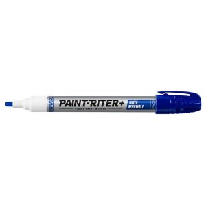 MARKAL Liquid Paint Marker: Blue, Alcohol Base, Bullet Tip 97035