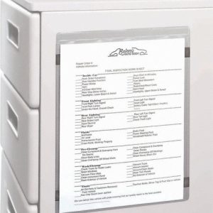 C-LINE 15 Pc Shop Ticket Holder: Clear 83912