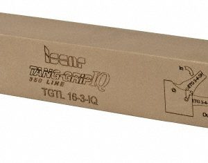 ISCAR Indexable Grooving-Cutoff Toolholder: TGTL16-3, 2.8 to 3.5 mm Groove Width, 16 mm Max Depth of Cut, Left Hand 2301909