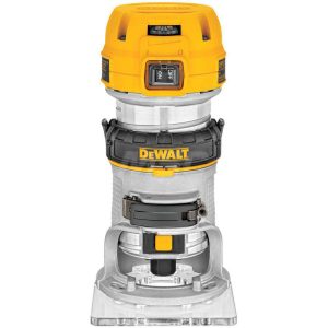 DEWALT 16,000 to 27,000 RPM, 1.25 HP, 7 Amp, Fixed Base Electric Router DWP611