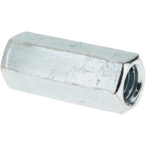 VALUE COLLECTION 1/2-13 UNC, 1-3/4" OAL Steel Standard Coupling Nut 36673