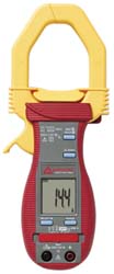 AMPROBE Clamp Meter: CAT III, 1.9685" Jaw, Clamp On Jaw ACDC-100 TRMS