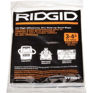 RIDGID Vacuum Cleaner Bag Filter: 23738